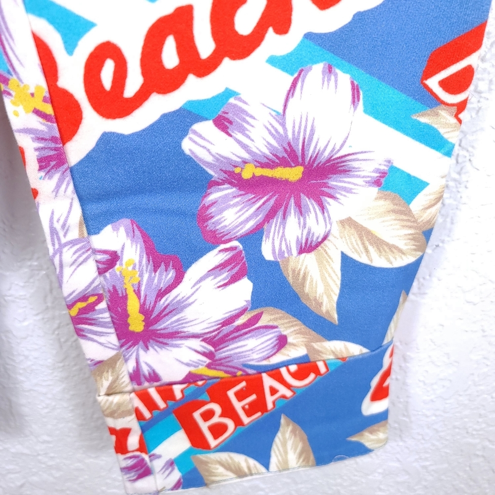 URBAN OUTFITTERS Miami Beach Print Pants - Picture 9 of 11